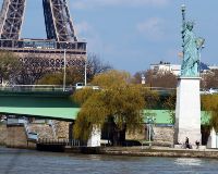 Vrijheidsbeeld Parijs: Lady Liberty