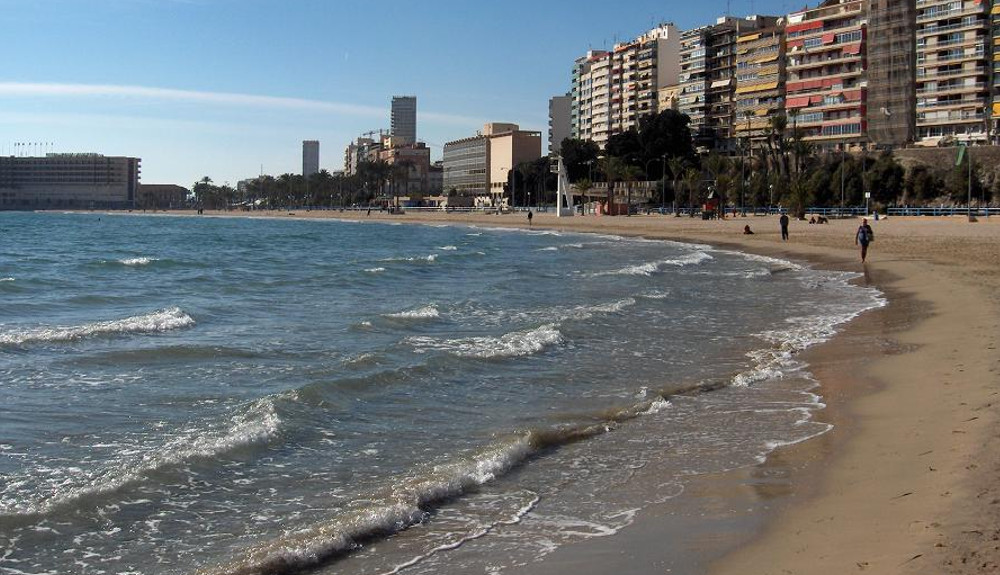 Playa del Postiguet (strand van Alicante)