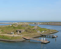 Fort bij IJmuiden - Forteiland
