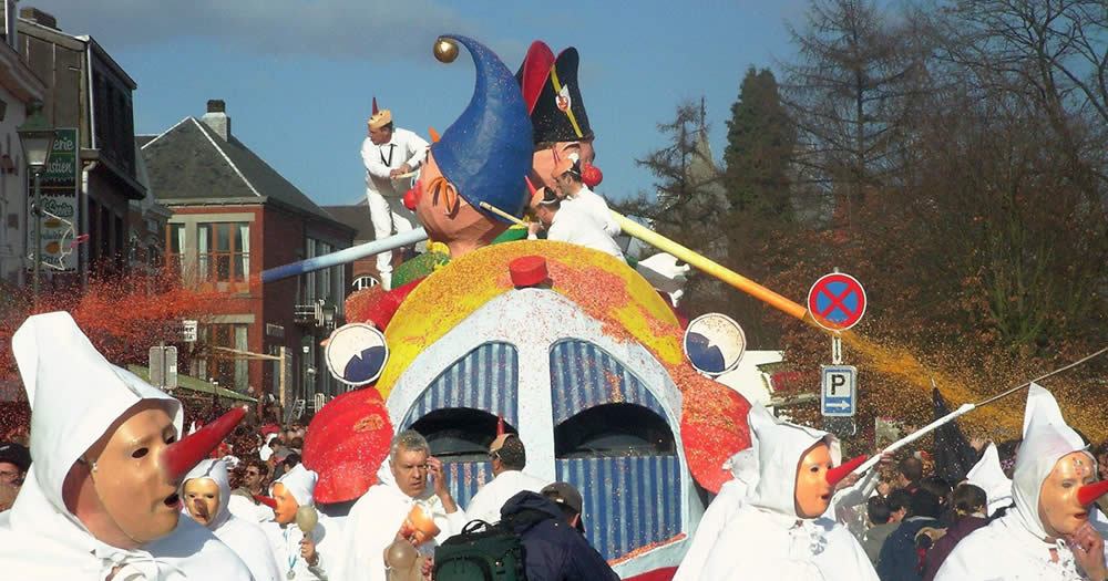 Carnavalstoeten 2015 in België en Nederland